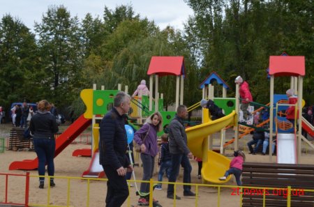 На Польському бульварі відбулося відкриття проектів Бюджету участі