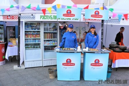 На Михайлівській розпочався ярмарок, де продають білоруську та українську продукцію