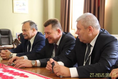 Сергій Сухомлин зустрівся із делегацією з міста Гродно