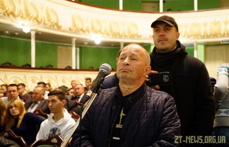 До Житомира приїхав Міністр оборони Андрій Загороднюк