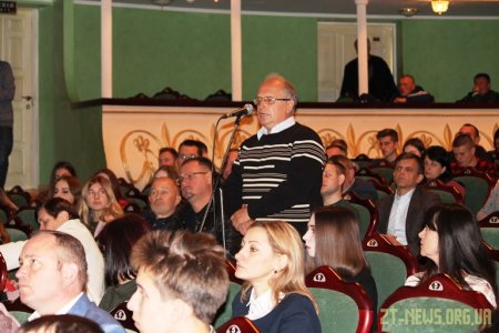До Житомира приїхав Міністр оборони Андрій Загороднюк