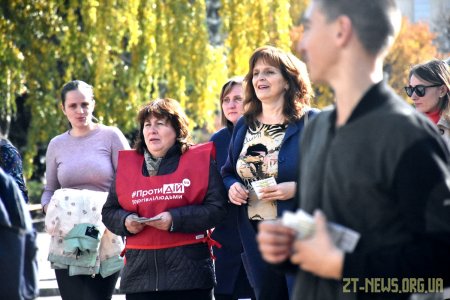 Більше сотні людей приєдналися у Житомирі до акції «Хода за свободу»