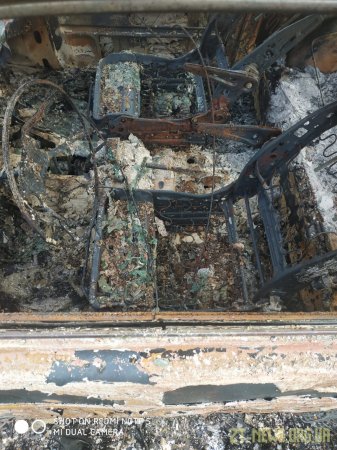 В Олевську невідомі підпалили автомобіль екологічної інспекції