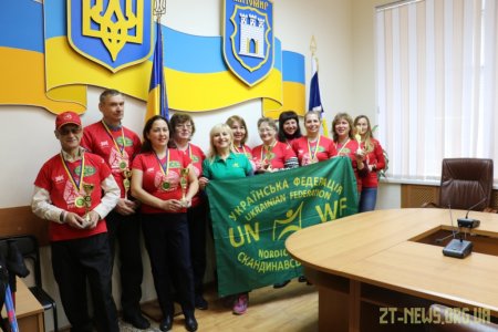Житомиряни успішно виступили на перших всеукраїнських змаганнях зі скандинавської ходьби