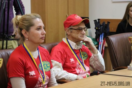 Житомиряни успішно виступили на перших всеукраїнських змаганнях зі скандинавської ходьби
