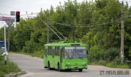 З 31 жовтня тимчасово змінено схему руху тролейбусів №7А, №7, №8