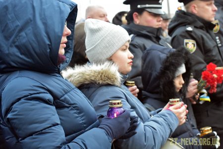 У Житомирі вшанували пам’ять жертв голодомору