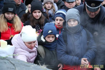 У Житомирі вшанували пам’ять жертв голодомору