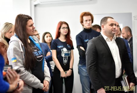 У Житомирі відкрили сучасну лабораторію для створення стартапів