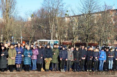У Житомирі відкрили меморіальну дошку пам'яті загиблому учаснику АТО Віталію Циборі