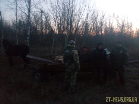 Чоловік на підводі намагався вивезти з зони відчуження радіоактивно забруднений металобрухт