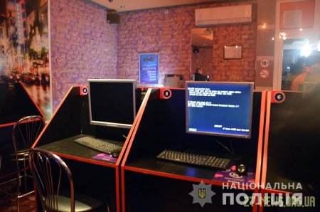 На Житомирщині поліцейські проводять заходи із припинення діяльності гральних закладів
