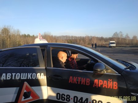 У Житомирі презентували відеофіксацію практичного іспиту на право керування