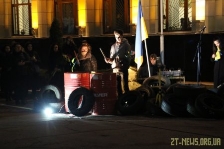 У Житомирі вшанували пам’ять Героїв Небесної Сотні
