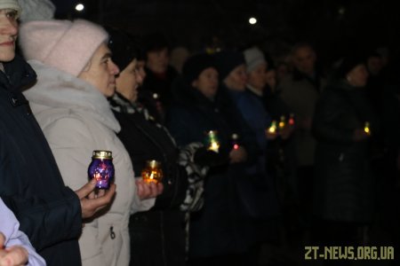 У Житомирі вшанували пам’ять Героїв Небесної Сотні