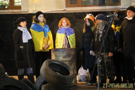 У Житомирі вшанували пам’ять Героїв Небесної Сотні