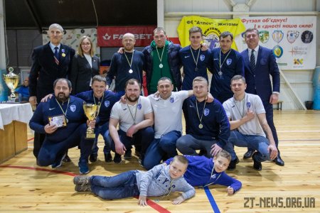 В Житомирі нагородили переможців чемпіонату міста з футзалу