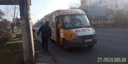 У Житомирі тривають перевірки роботи громадського транспорту в умовах карантину