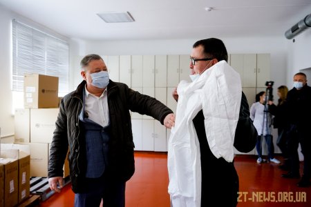 Житомирщина отримала першу партію медичних засобів