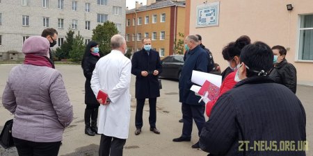 На Житомирщині перевіряли підготовку медичних установ до госпіталізації пацієнтів з коронавірусною хворобою