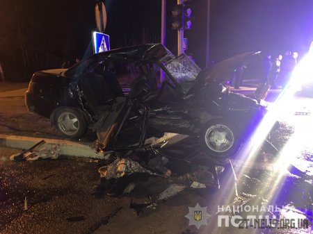 На Житомирщині автомобіль екстренної медичної допомоги потрапив в ДТП
