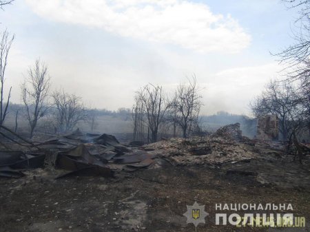 У Романівському районі поліція розслідує обставини масштабної пожежі