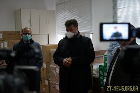До області надійшли засоби індивідуального захисту для медиків