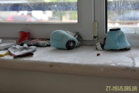 Триває ремонт будівлі Житомирської дитячо-юнацької спортивної школи «Авангард»