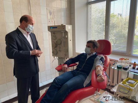 У Житомирському обласному центрі крові зменшилась кількість донорів