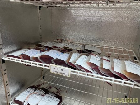 У Житомирському обласному центрі крові зменшилась кількість донорів