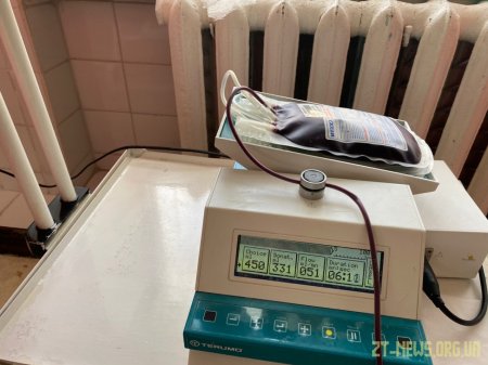 У Житомирському обласному центрі крові зменшилась кількість донорів