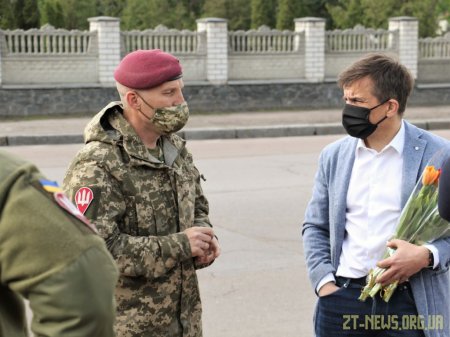 В обласному центрі влада вшанувала пам'ять загиблих у Другій світовій війні та привітала ветеранів