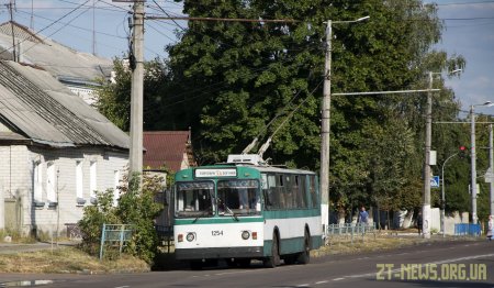 Чотири дні тролейбуси не курсуватимуть в Гідропарк