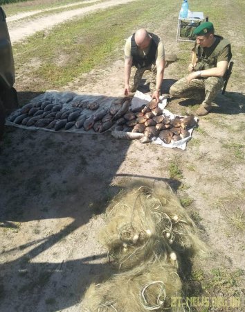 На річці Тетерів виявлено дует браконьєрів