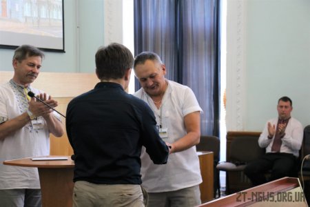 У Житомирі відзначили 30-річчя підняття Державного прапора над міською радою
