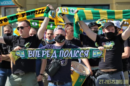 ФК «Полісся» вийшов у Першу лігу Чемпіонату України з футболу