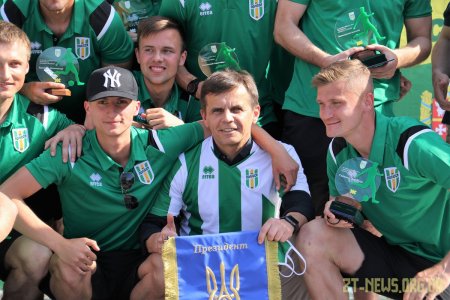 ФК «Полісся» вийшов у Першу лігу Чемпіонату України з футболу