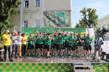 ФК «Полісся» вийшов у Першу лігу Чемпіонату України з футболу