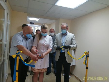 В Овручі відкрили відремонтоване дитяче відділення міської лікарні