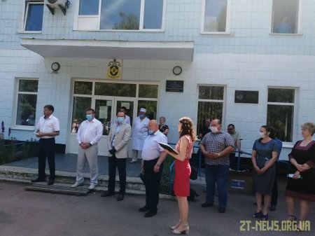 В Овручі відкрили відремонтоване дитяче відділення міської лікарні