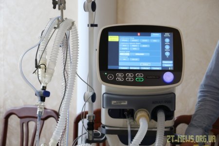 Для житомирських лікарень придбали 4 апарати ШВЛ