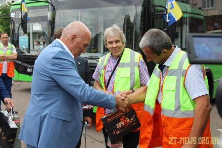 Вже на наступному тижні 5 нових тролеи&#774;бусів возитимуть житомирян на маршруті №1