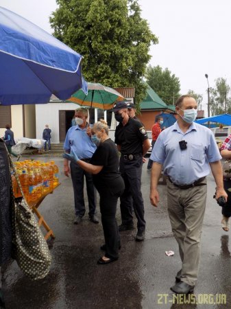 Упродовж минулого тижня на Житомирщині проведено 1063 перевірки дотримання протиепідемічних вимог