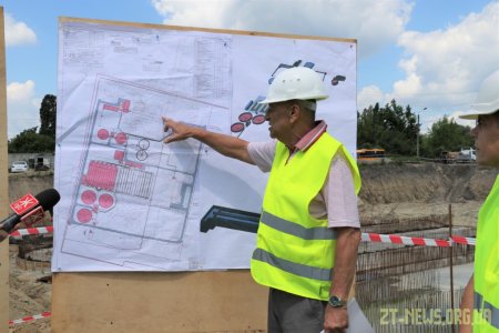 Триває реконструкція очисних споруд Житомира