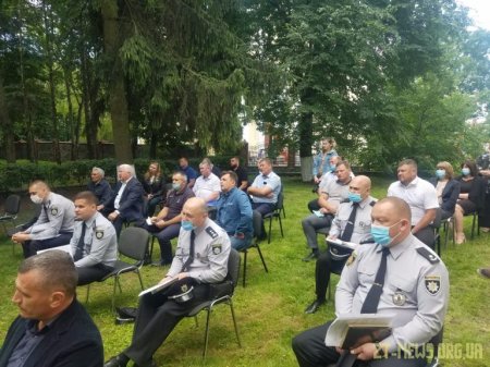 Віталій Бунечко оглянув реконструкцію стадіону у Чуднові та разом із силовиками зустрівся з громадами 3 районів