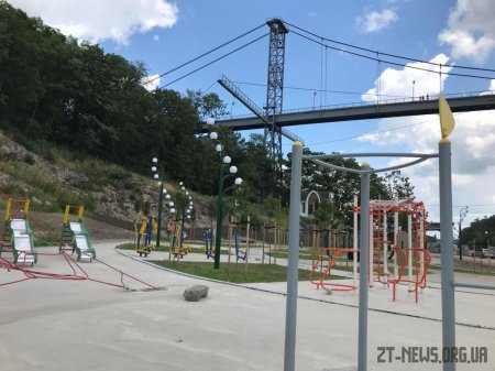 Сергій Сухомлин проінспектував хід виконання робіт на набережній річки Тетерів