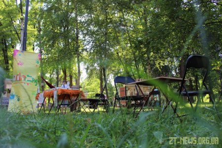 Житомирян запрошують відвідати «Літню бібліотеку» в Гідропарку