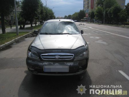 У Бердичеві під колеса легковика потрапив велосипедист