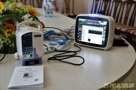 Пологове відділення Лікарні №1 Житомира отримало сучасне медичне обладнання