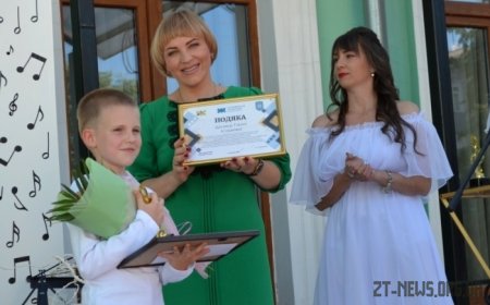 У Житомирі відзначили талановитих учнів мистецьких шкіл